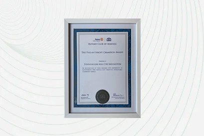 The Philanthropy Companion” by Rotary Club of Madras