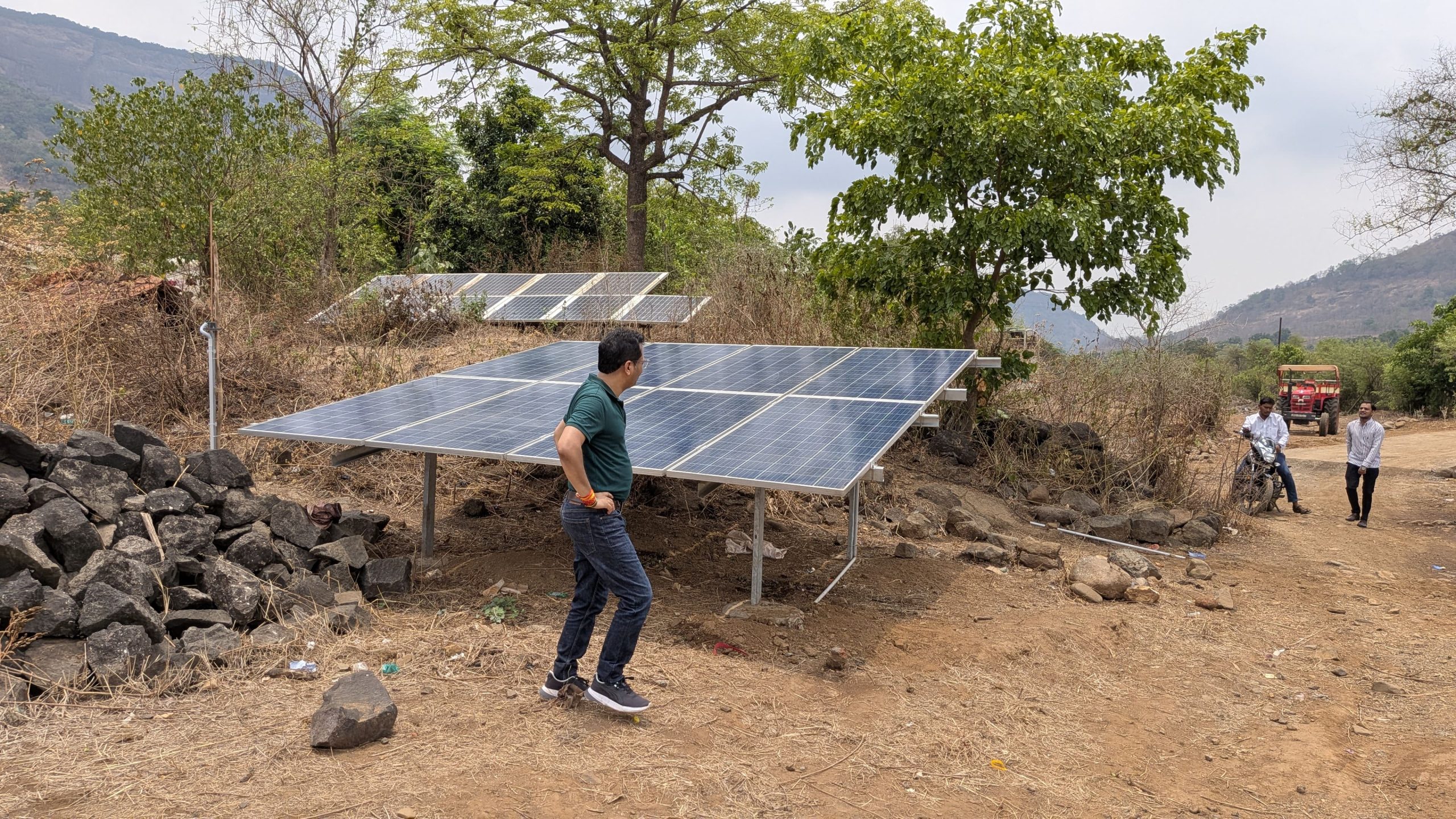 Solar Lights Handing Over program